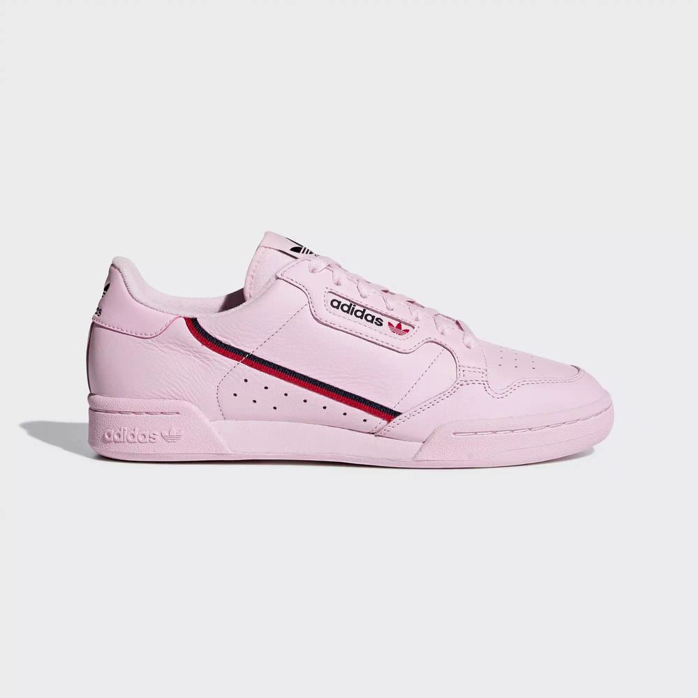 Adidas Continental 80 Tenis Rosas Para Hombre (MX-18135)